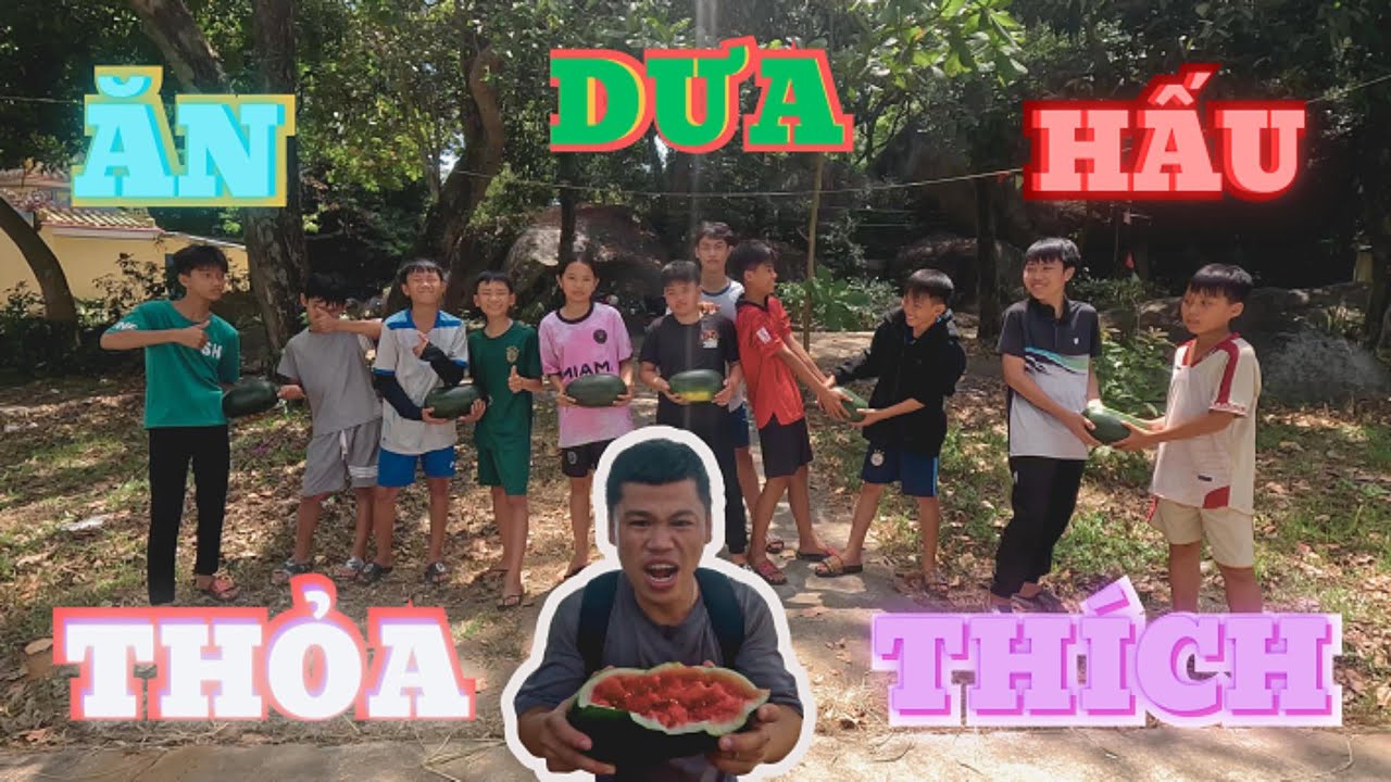 Chú Cận TV I Ăn dưa hấu thỏa thích