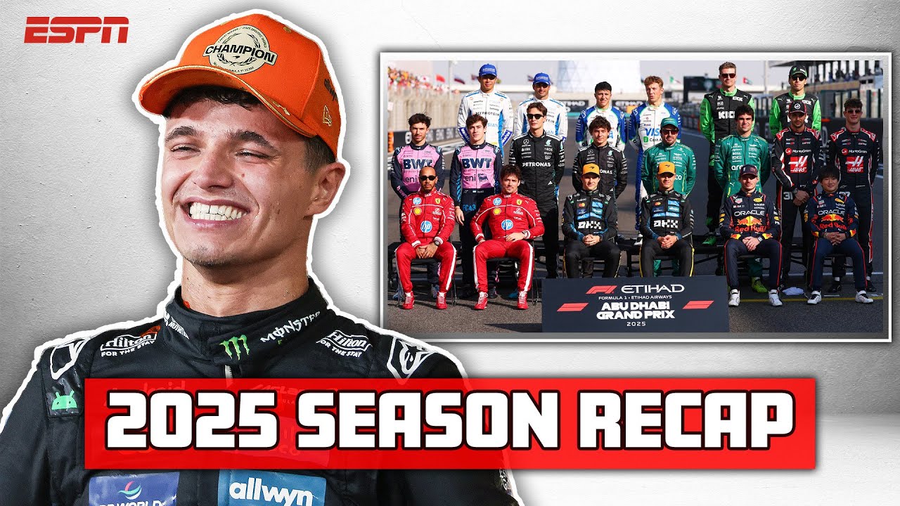 The Biggest Moments of the 2025 Formula 1 Season