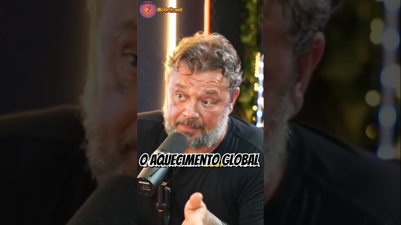 Richard Rasmussen falando sobre o aquecimento global.Qual sua opini&atilde;o? #desmatamento #brasil #mundo