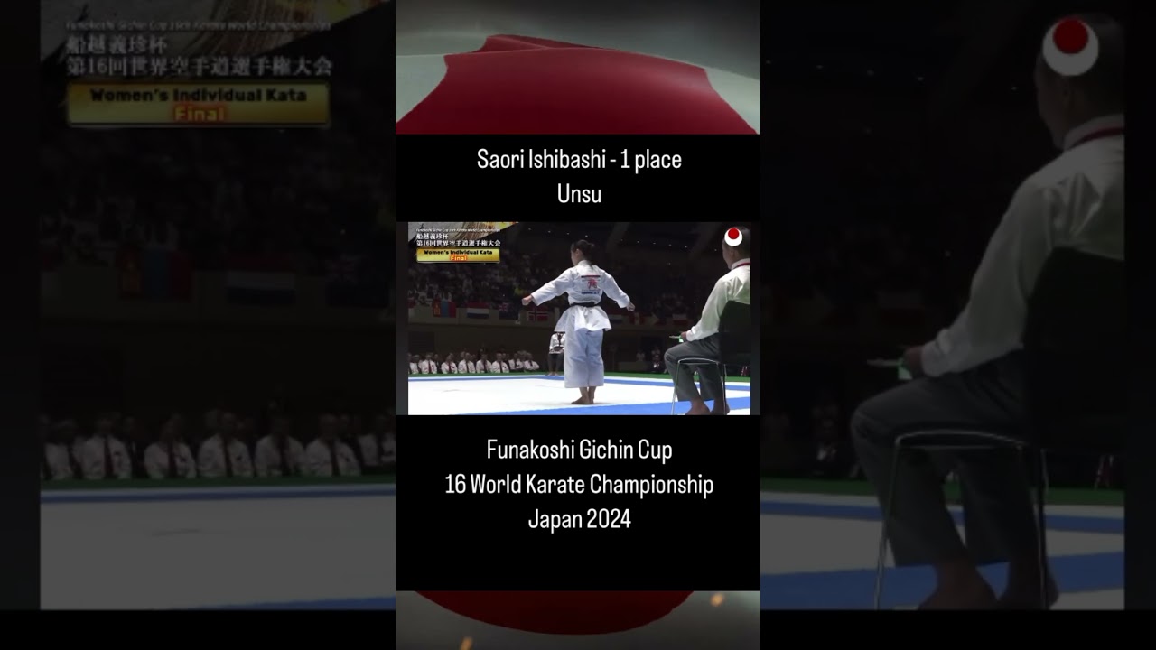 Grace Meets Power: Saori Ishibashi's Stunning Unsu Kata Performance