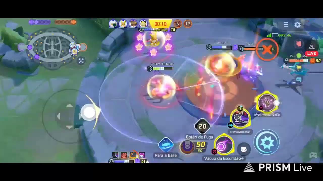 Pokémon Unite Chinês: Push de Sexta