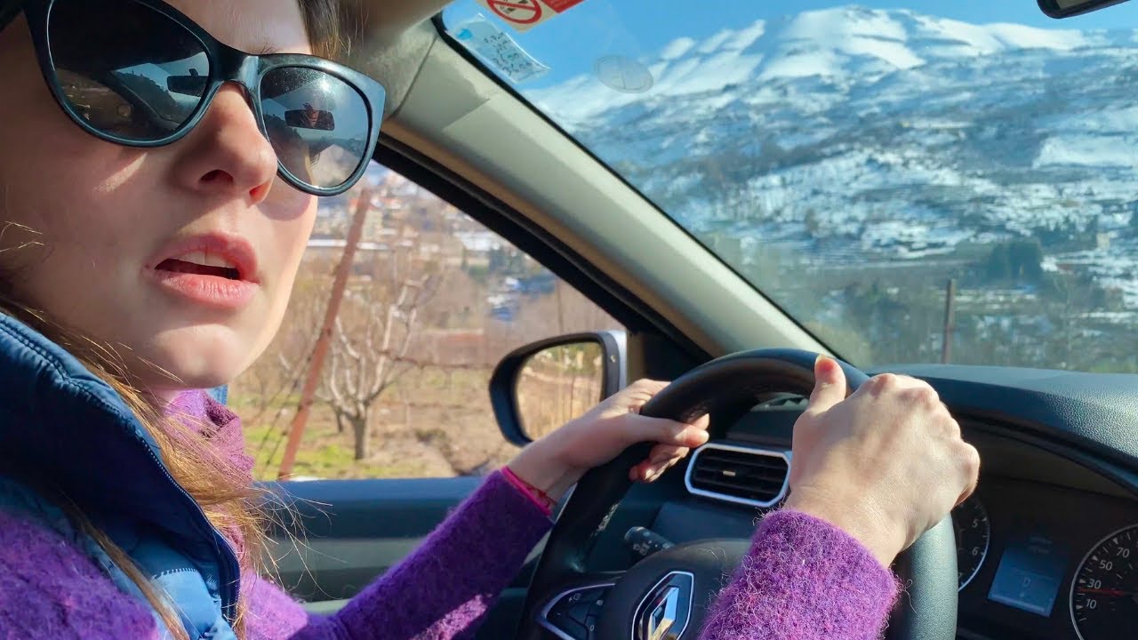 I Drove into Lebanon’s SNOWY MOUNTAINS 🇱🇧 (Beirut to Bcharre 4K)