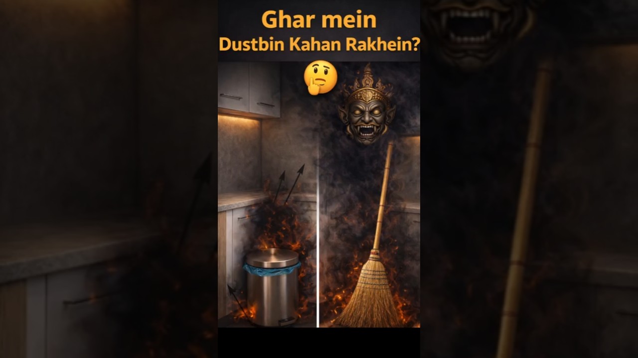 Dustbin गलत जगह रखा तो होगा Rahu ख़राब! 😱 | Vastu Tips for Home 