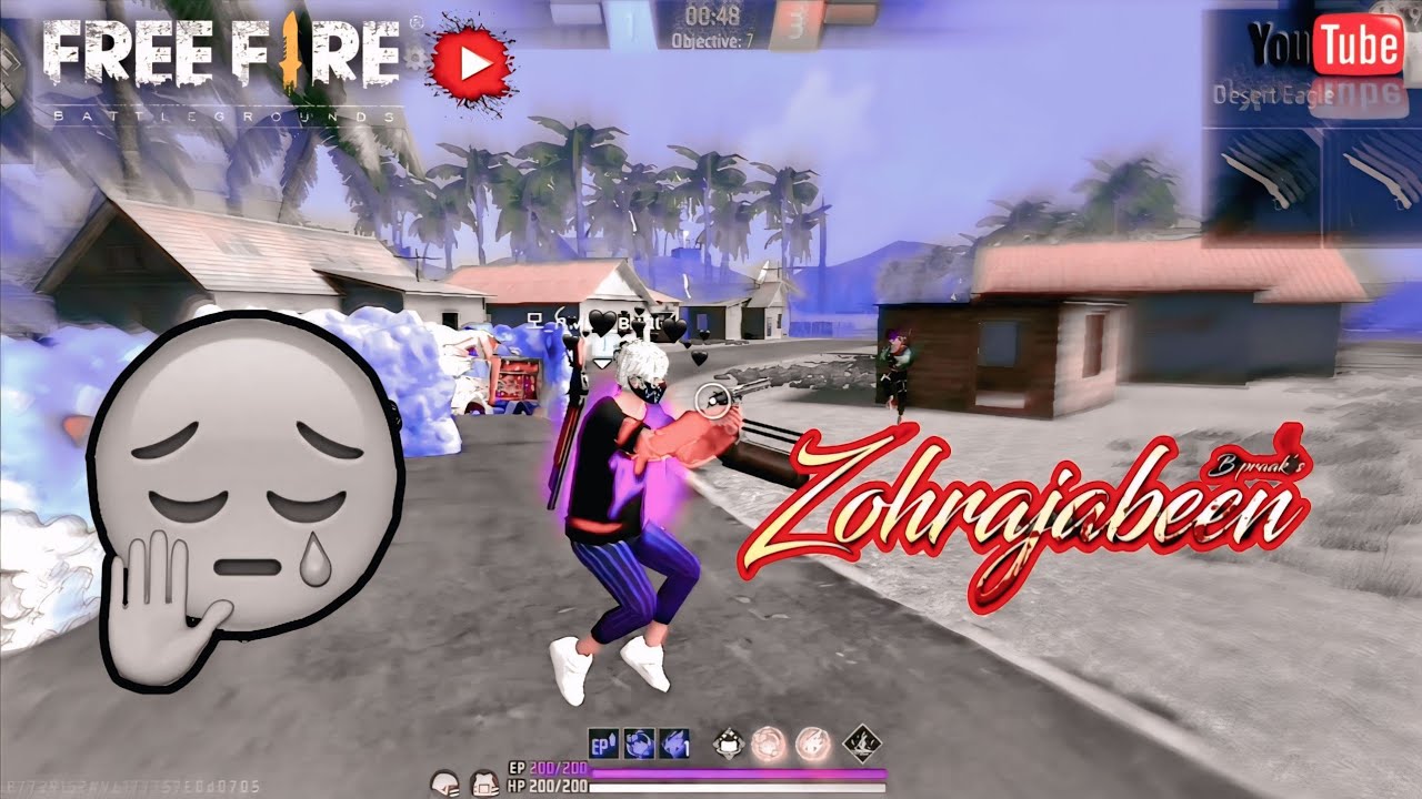 Zohrajabeen | b praak song | Free Fire Gaming Video | #freefire #bpraak