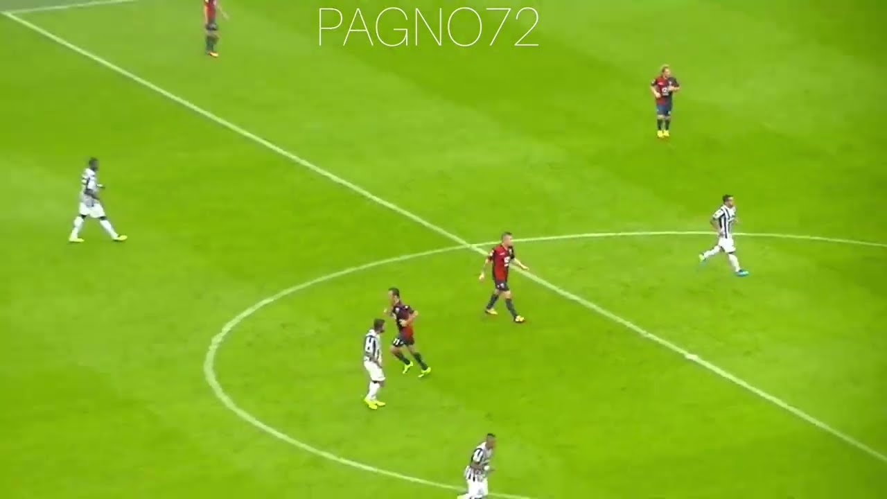 JUVENTUS Vs Genoa Goal Tévez  1-0