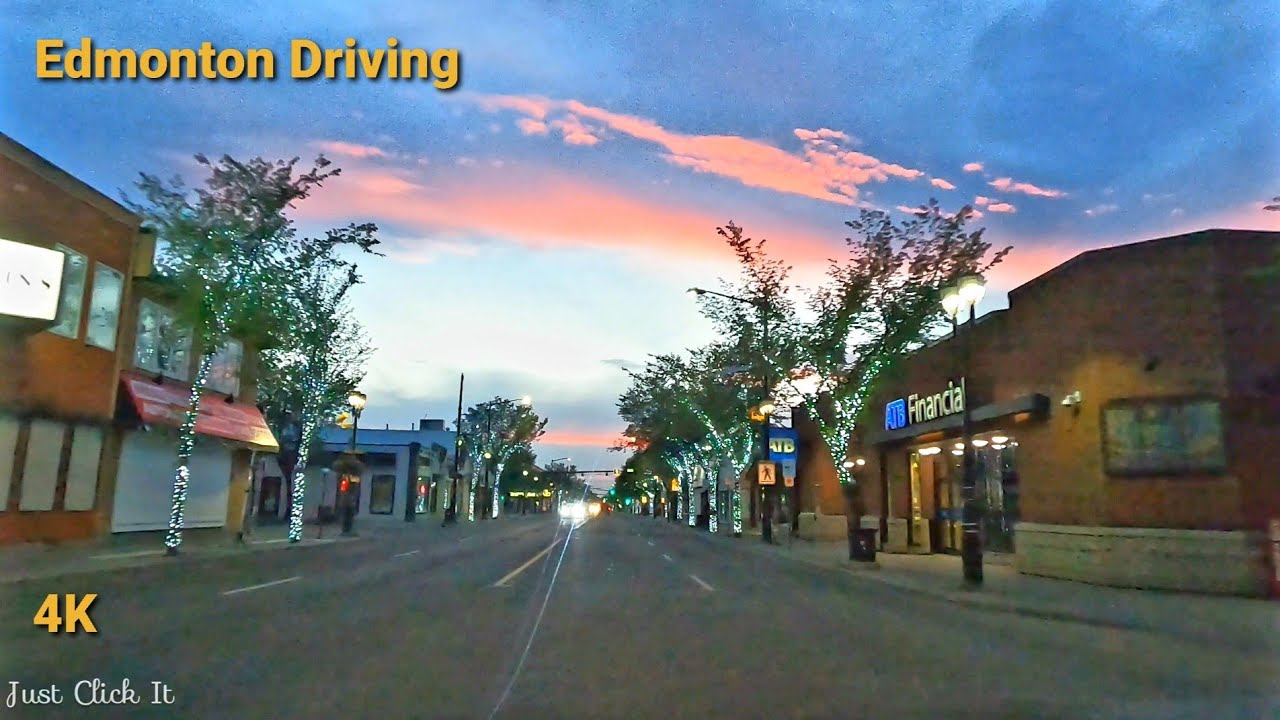 Night Driving - 118 Avenue, Edmonton, AB, Canada