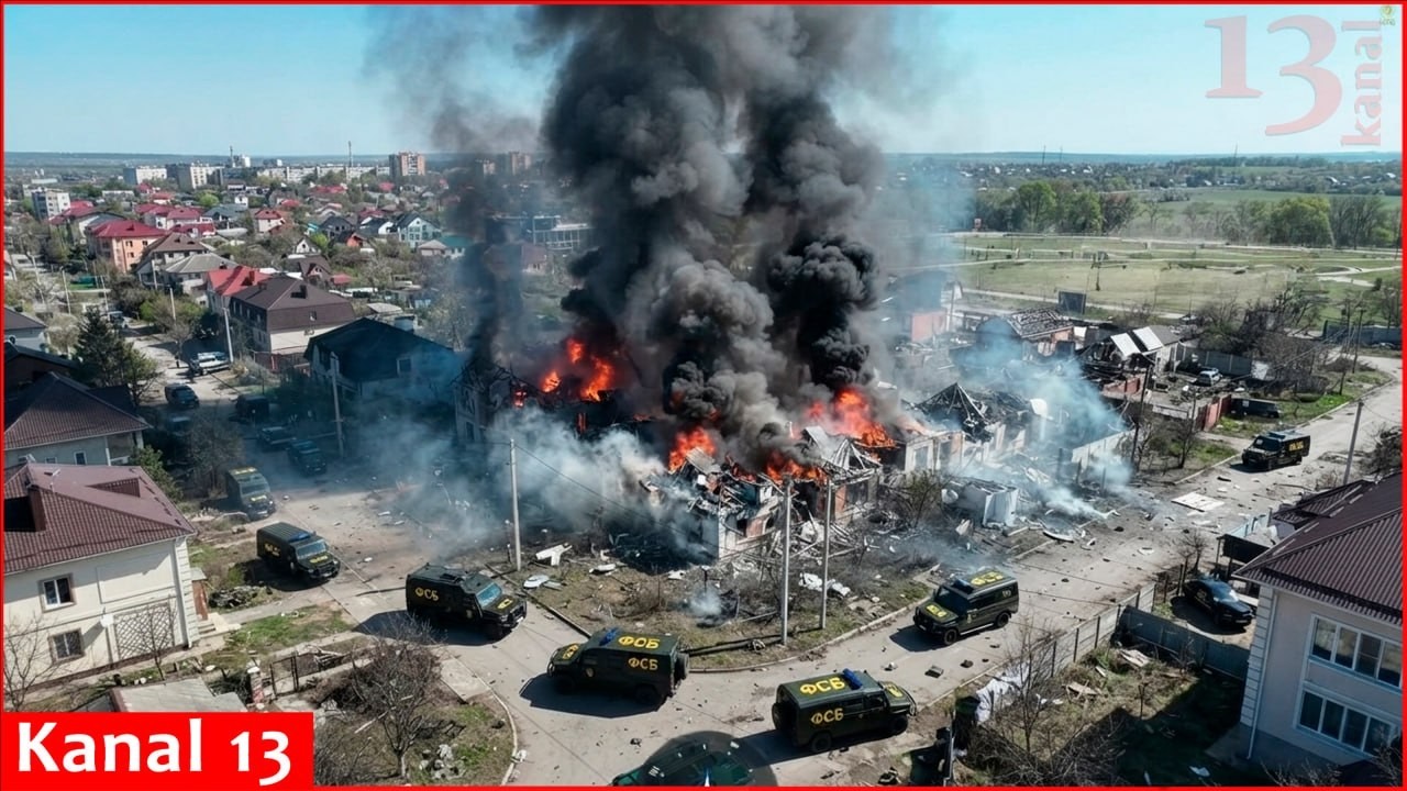 Украина нанесла удар БПЛА по командному центру ФСБ РФ, где размещались десятки военных и техники