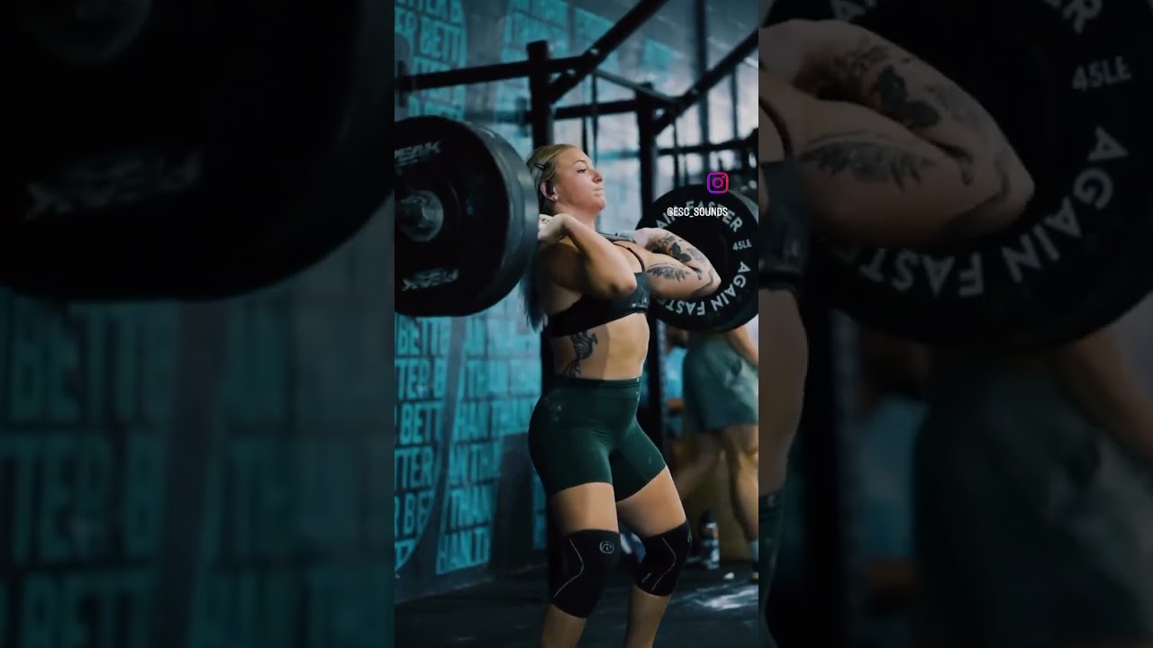 Building a champion 🏋🏼‍♀️🎧 