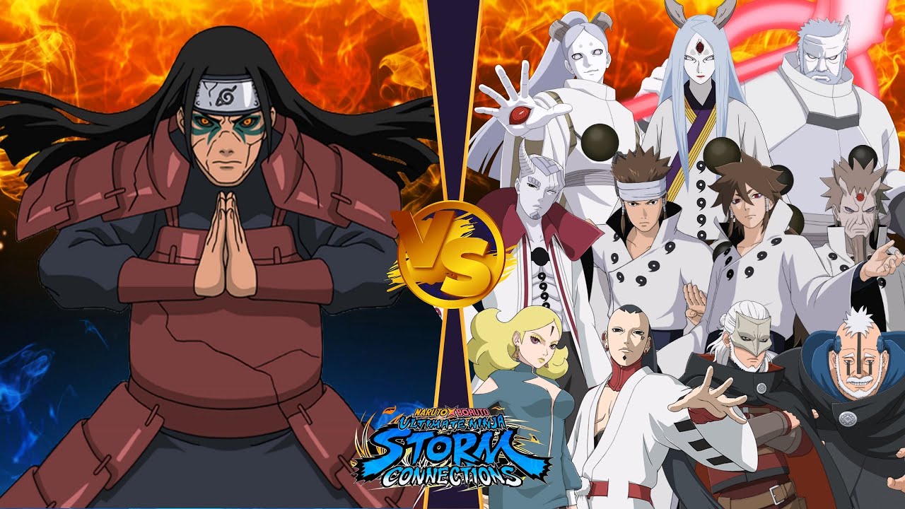 Хаширама Сенджу против Оцуцуки и Кара Марафонская битва NARUTO X BORUTO Ultimate Ninja STORM