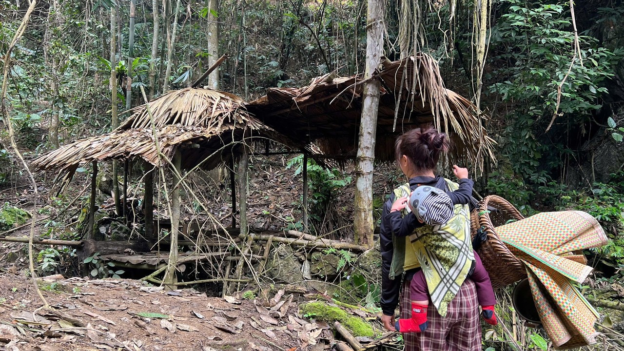 From Survival to Home – A Single Mother Restores a Forgotten House in the Forest
