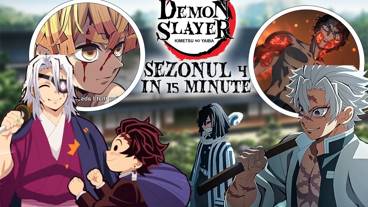 Demon Slayer in 15 minute | Sezonul 4