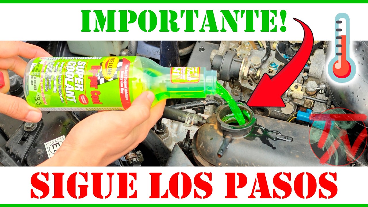 Cómo LIMPIAR el circuito de refrigeración: Óxido, Barro y Radiador Atascado — Guía paso a paso 🧼💦