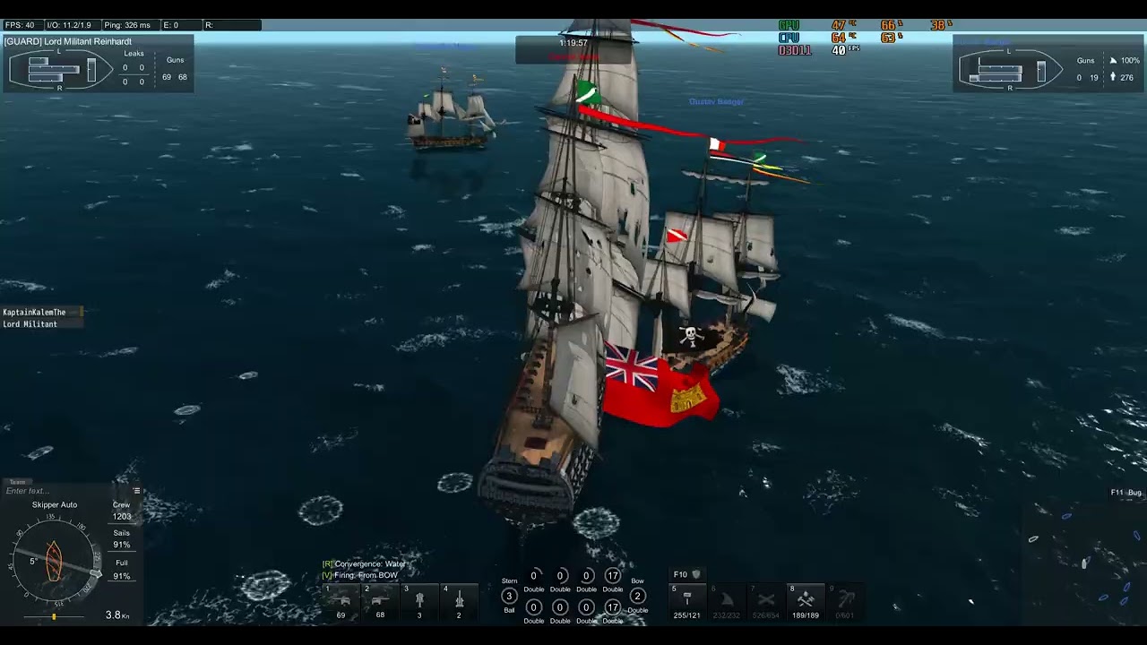 Naval Action 2v11 NPC fun