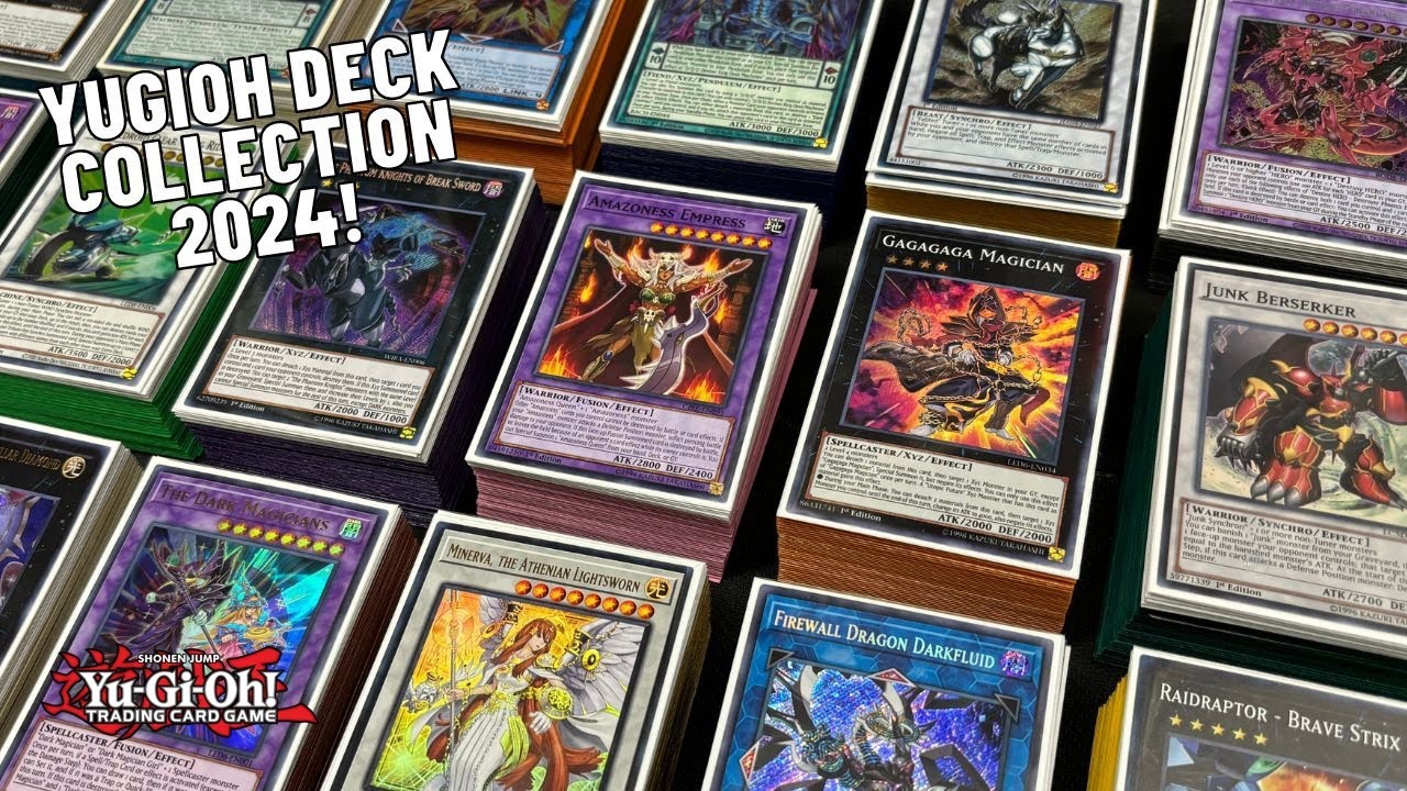 My Entire Yugioh Deck Collection for 2024