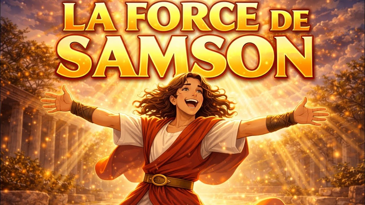 La Force de Samson 💪 | Samson dans la Bible | Chant chrétien enfants