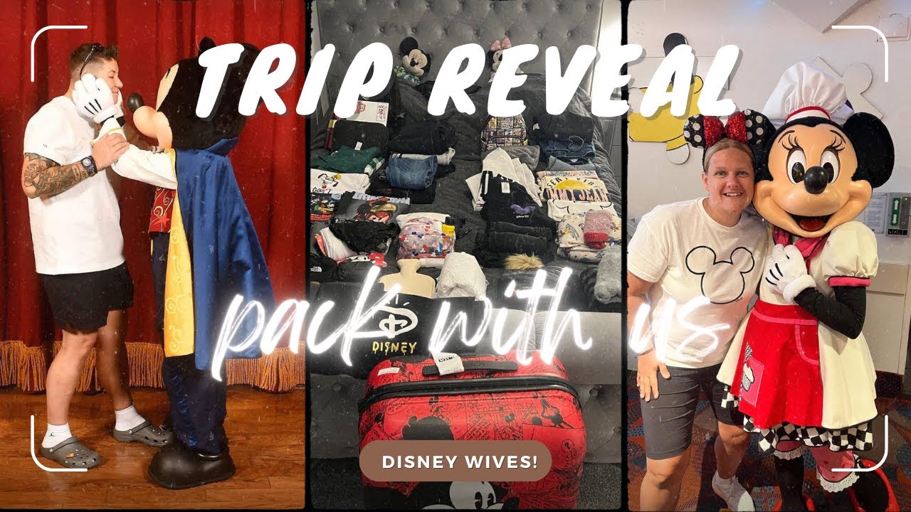 TRIP ANNOUNCEMENT!! | PACK WITH US | DISNEYLAND PARIS 2024 ✨