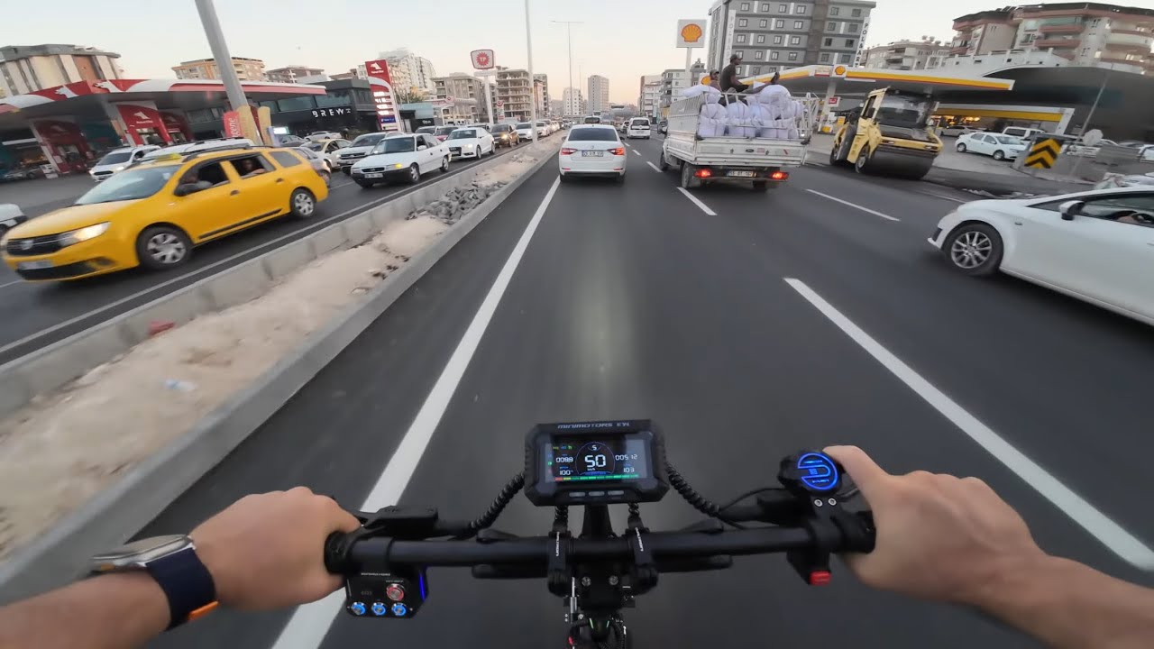 Dualtron Thunder 3 Hızlı Şehir Turu (Top Speed:104 km/h) Elektrikli Scooter