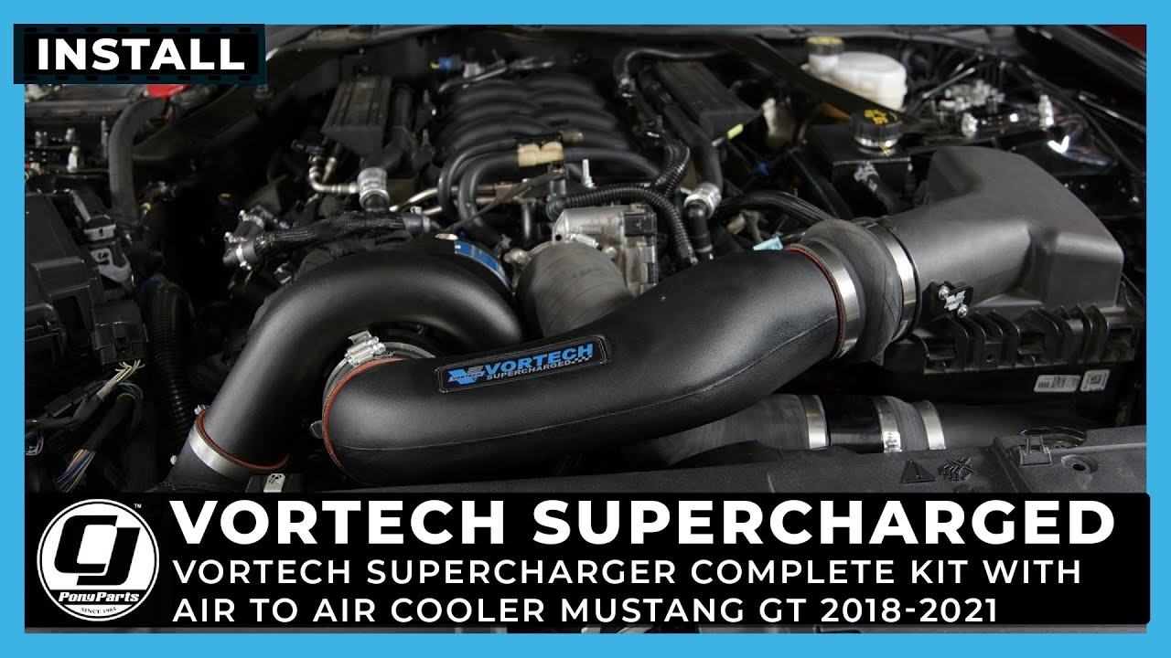 2018-2023 Mustang GT Install | Vortech Supercharger Complete Kit