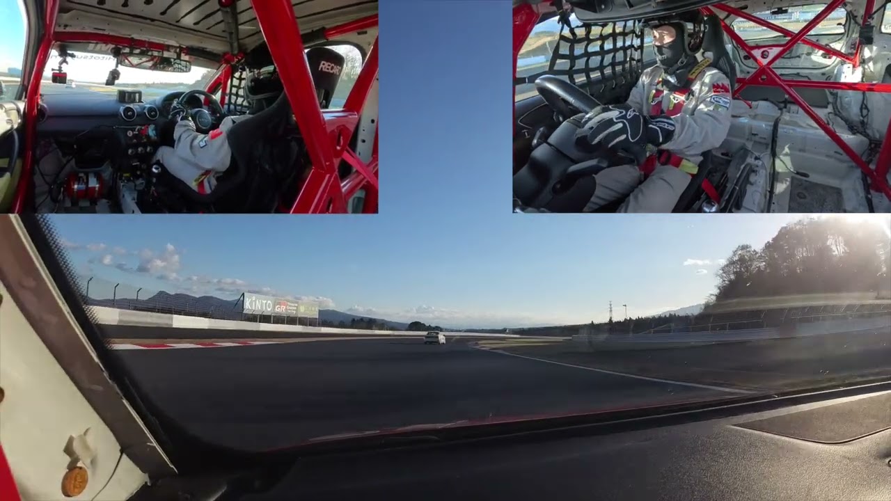 FUJI Speedway , audi a1 fun cup onemake race by Hitotsuyama Racing.pure sound.