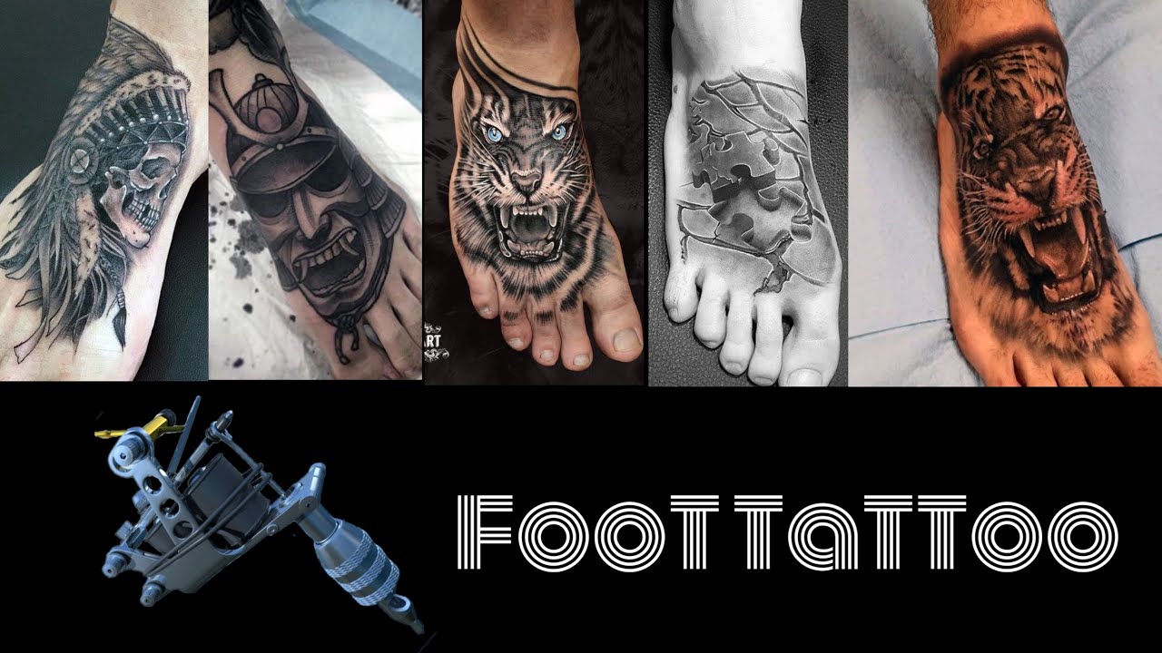 Tattoos on the feet that are special for men 2020