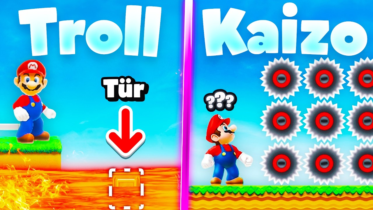 Wer baut das BESSERE LEVEL in 30 Min.? (Huebi vs. Dävid)