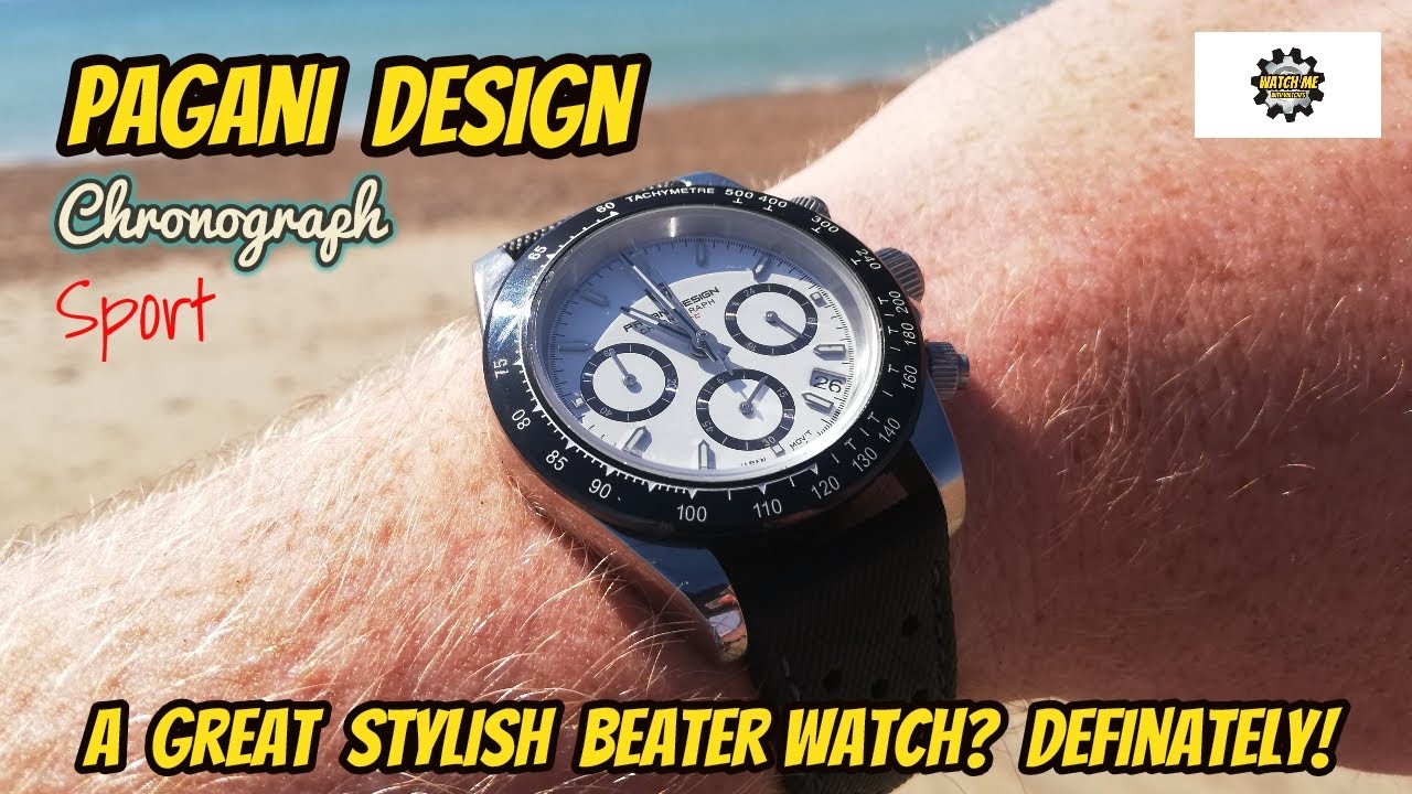 Pagani Design Chronograph Sport. A stylish, great value beater watch? You bet!