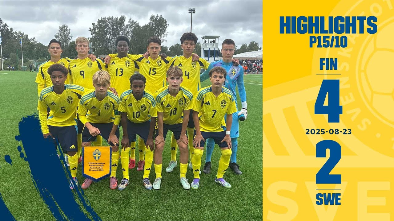 Highlights P15/10 Finland-Sverige 4-2