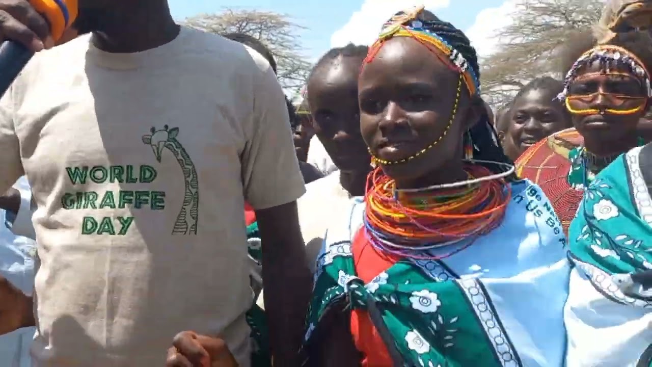 Lesaara LolMuran sizzling performance during World Giraffe Day. 🔥🔥🔥Ruko Conservancy Baringo