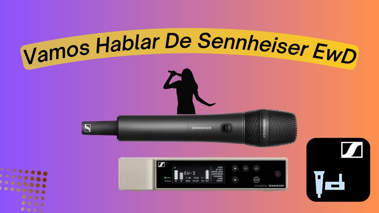 Que es el Micrófono Sennheiser EW-D? | Audio Visual (Español)