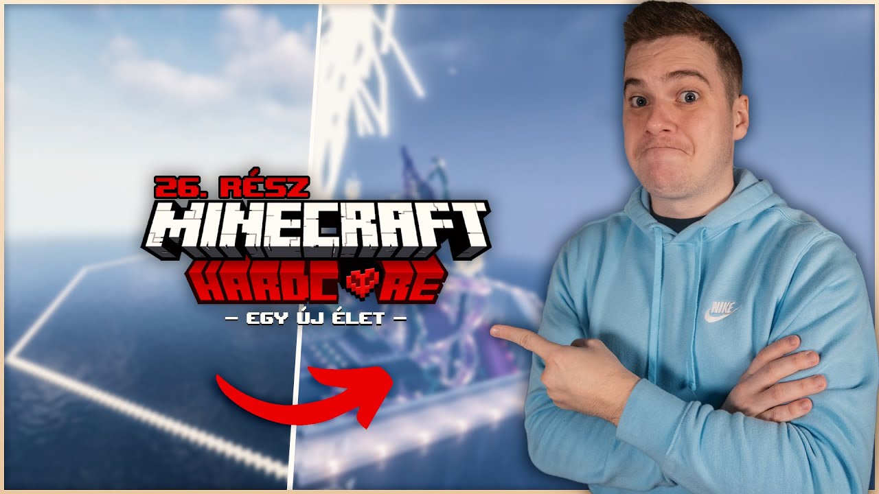 Az Ocean Monument Projekt!🤯| MINECRAFT: HARDCORE - 26. rész