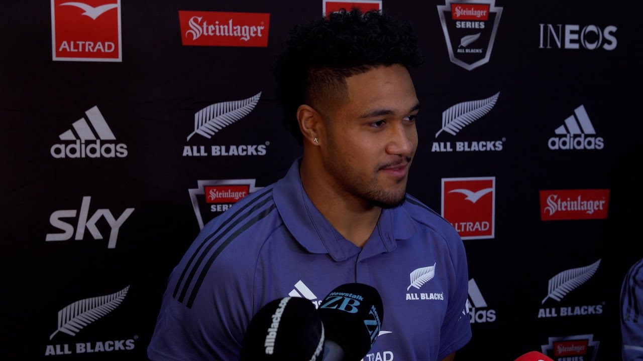 Leicester Fainga'anuku Press Conference (Auckland Camp)