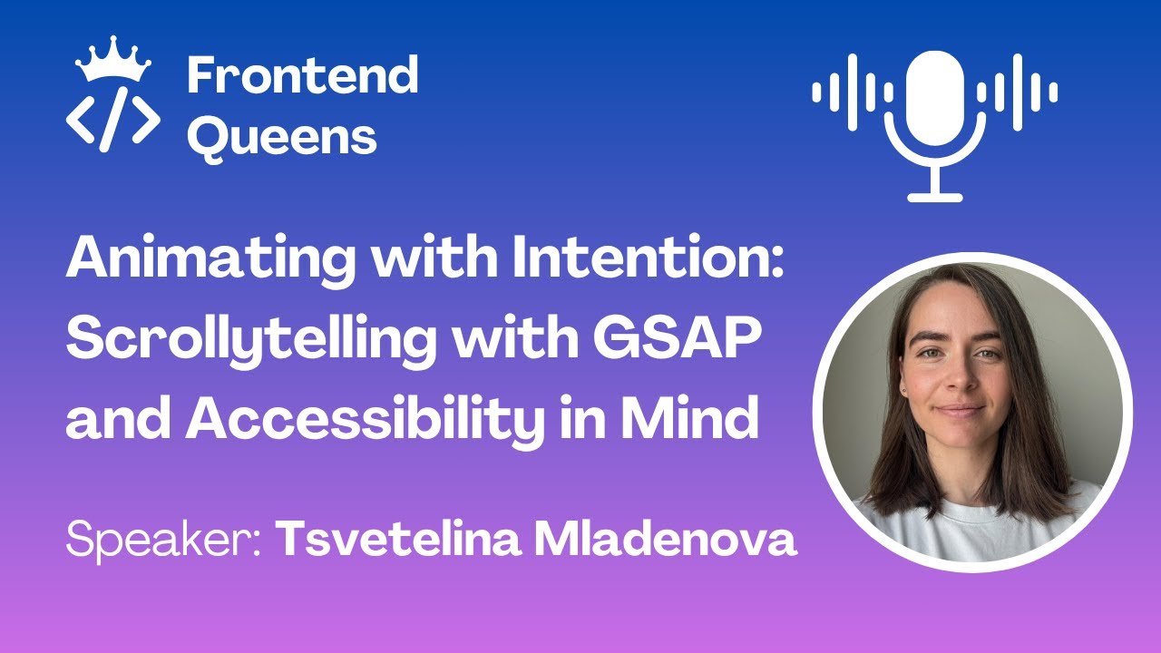 Animating with Intention: Scrollytelling with GSAP and Accessibility in Mind