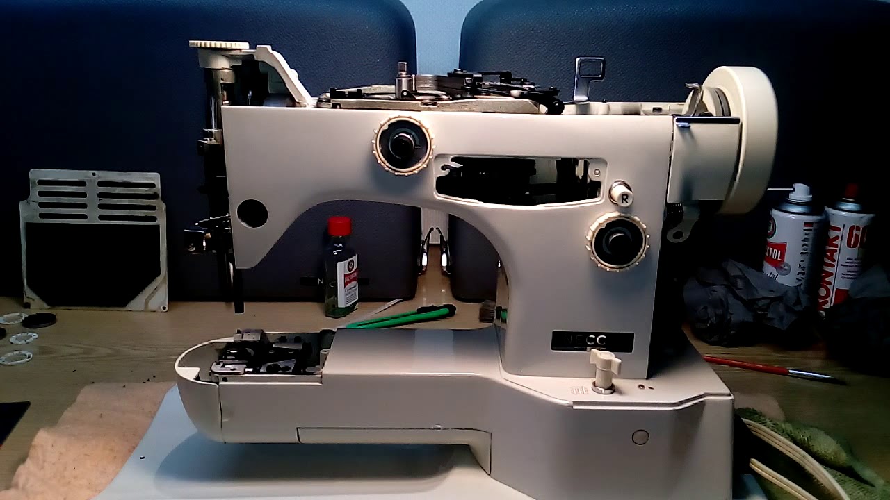 Necchi Lycia 524 , first run after refurbishment