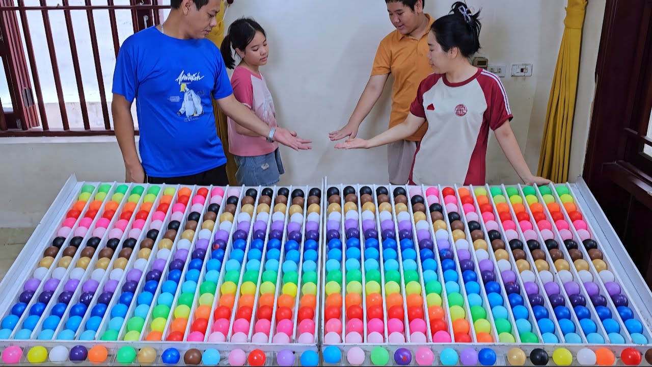 Family Games | High-speed color ball puzzle competition ☆ level 10