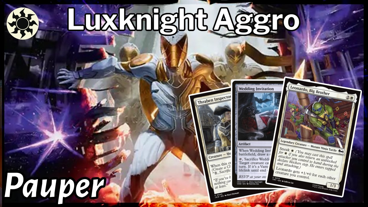 Luxknight Breacher is Back and Better Than Before!!! | MTGO | Pauper League