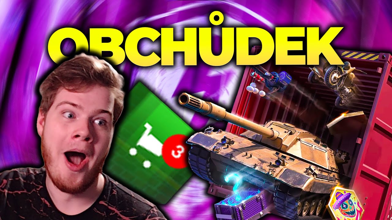 MASIVNÍ KONTEJNERY & Aukce💸Obchůdek #13 | WoT Blitz
