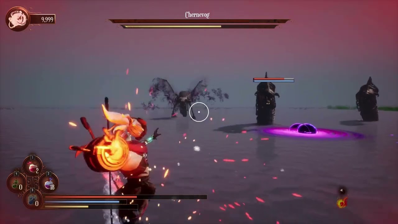 Bygone Dreams - Boss battle short gameplay