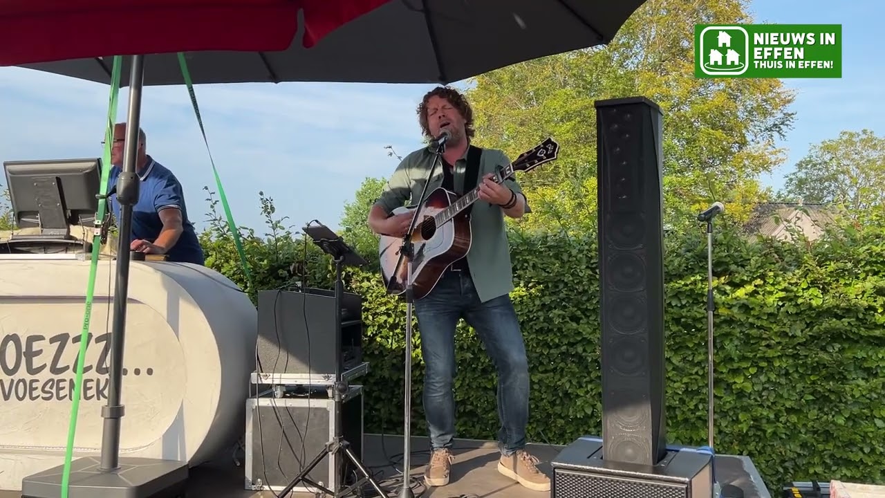 Optreden Joris Rasenberg Dorpsfeest Effen 2024