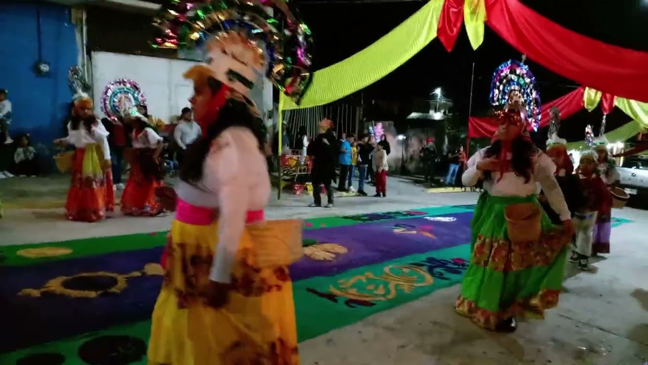 Celebración del santo entierro en Teocelo 
