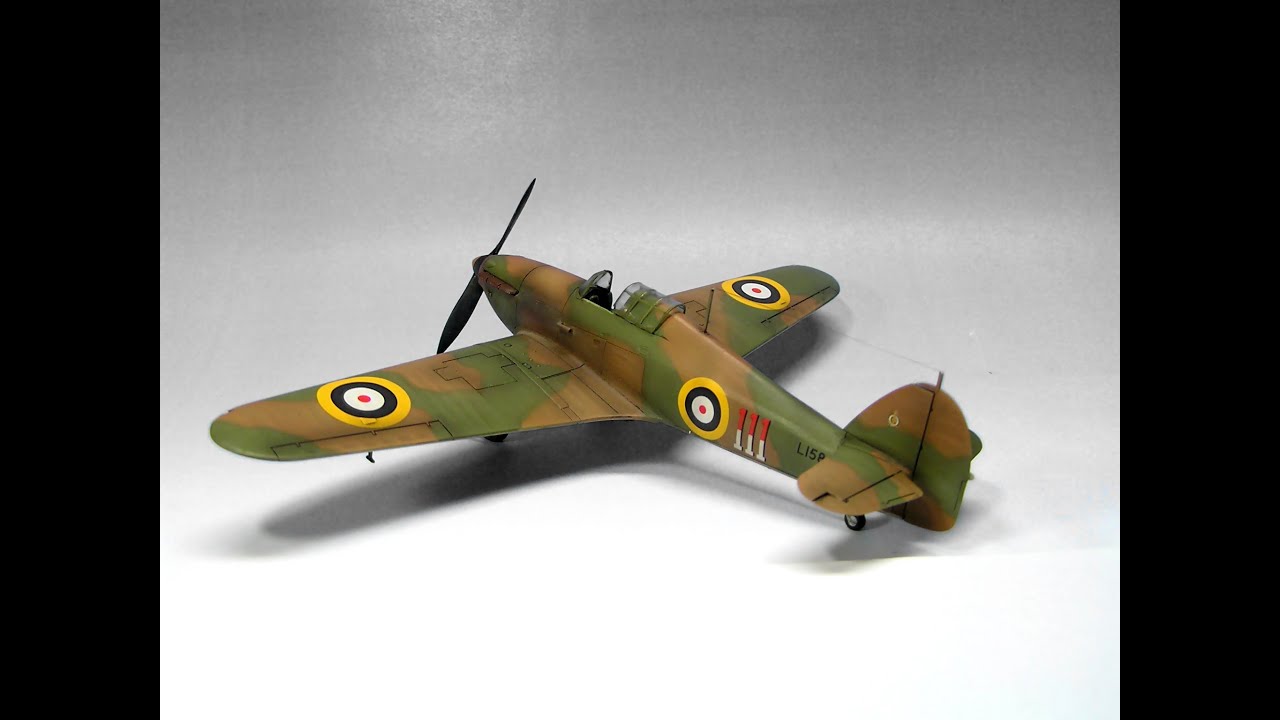 Hawker Hurricane Mk.I Airfix 1/72  WW2 Aircraft Model