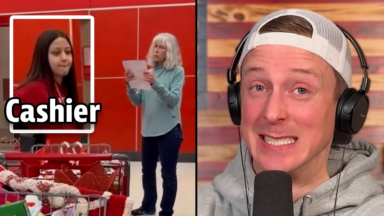 Target cashier was not paid enough to deal with this protester! (BONUS Zeducation | TNTL 251)