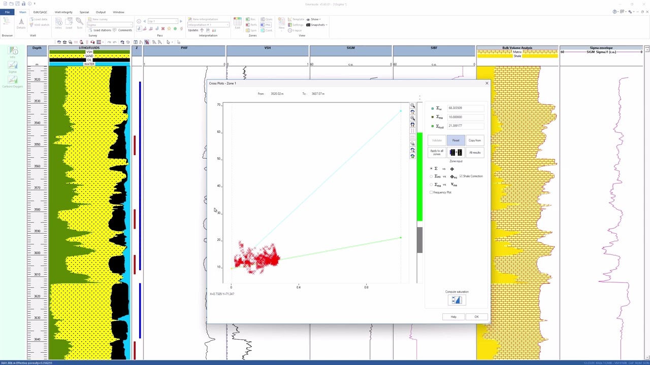 EMERAUDE - WORKFLOW - PNL Sigma Interpretation