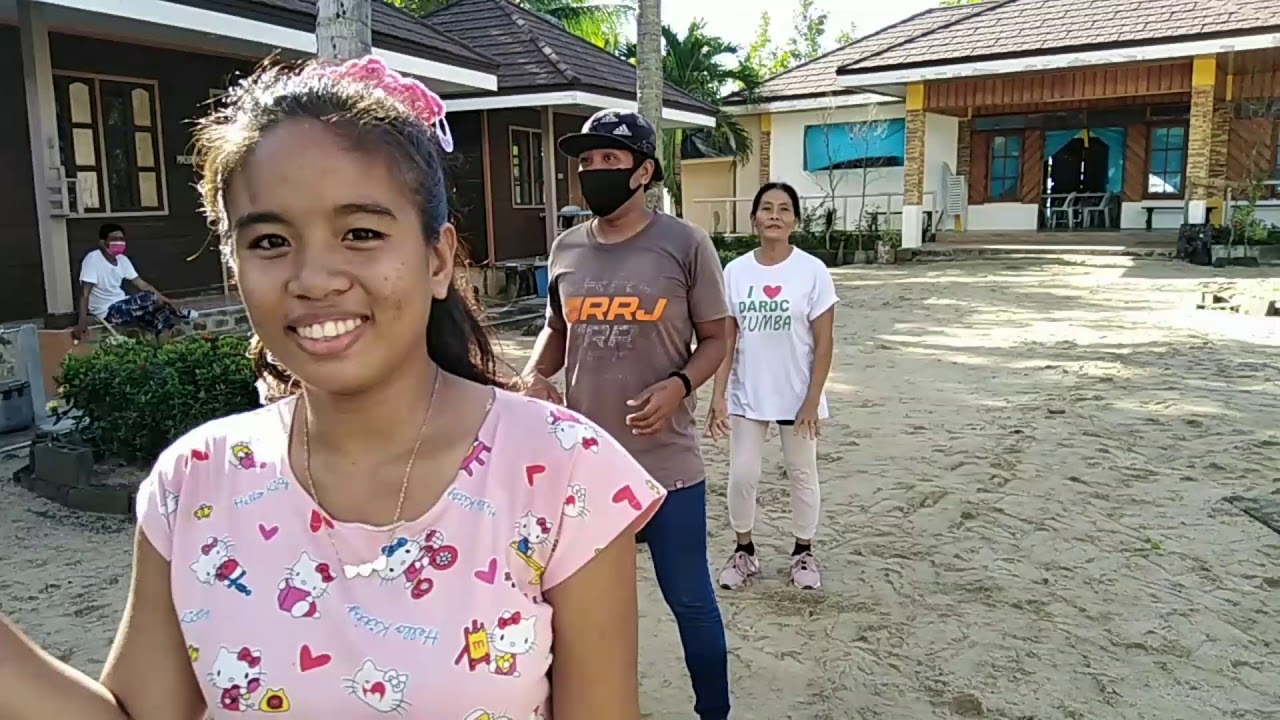 Dinadiawan🦋Farm 🐠🐐💕💪  ZumbaWarmUp #20 @Dinadiawan Agri Beach Resort 💖