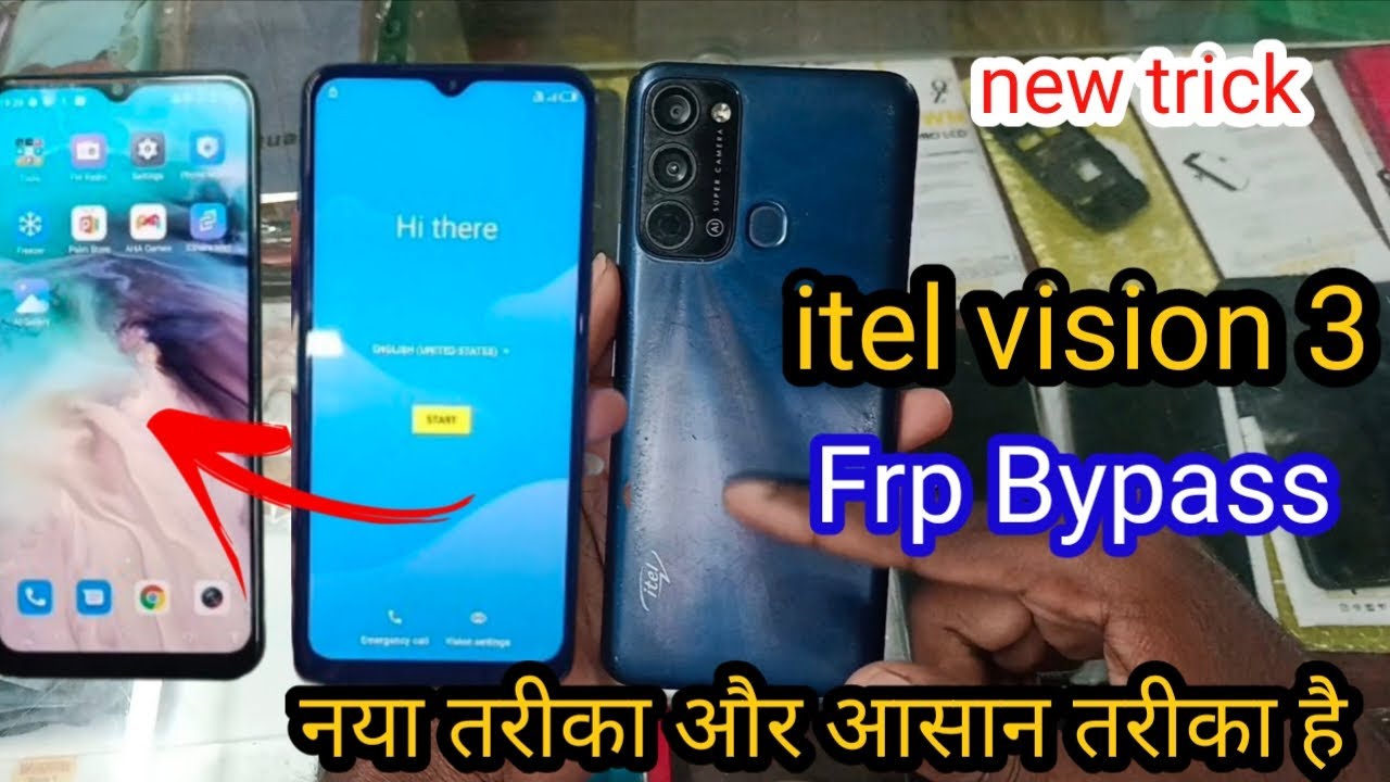 Itel Vision 3 Ka Google Account Bypass Kaise Kare | FRP Solution | without PC 