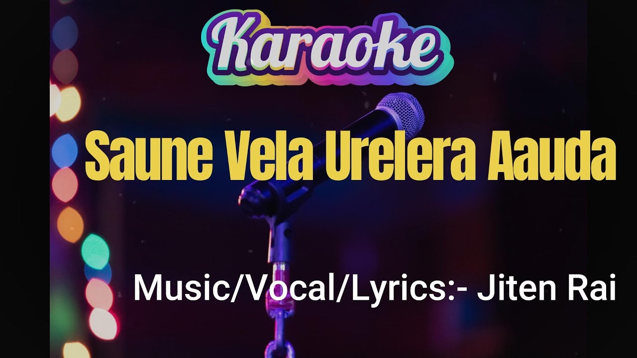 Karaoke of Saune Vela Urlera Aauda
