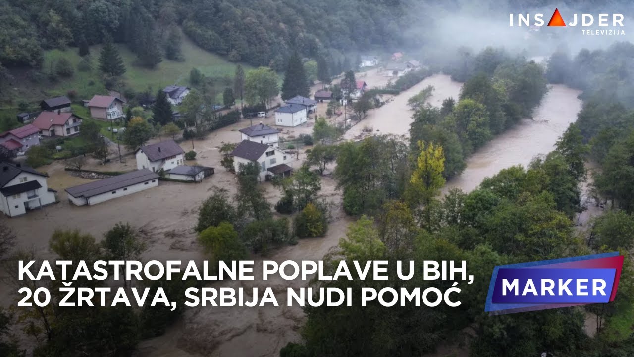 Katastrofalne poplave u Bosni i Hercegovini