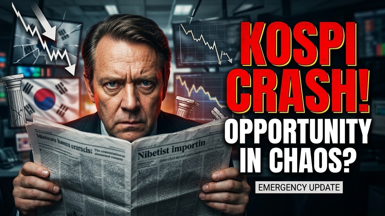 KOSPI CRASH: Is the Korean Market Over? (Emergency Update)| What You MUST Do Right Now!