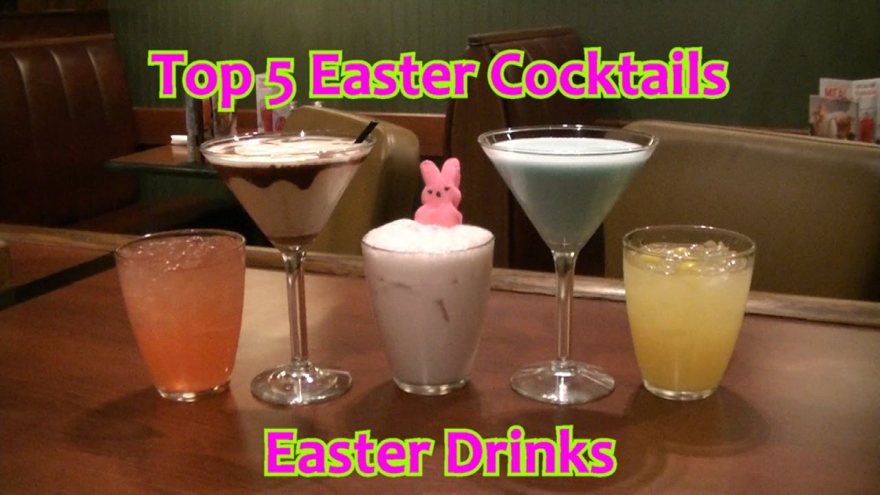 Top 5 Easter Cocktails Spring Drinks Easy Cocktail