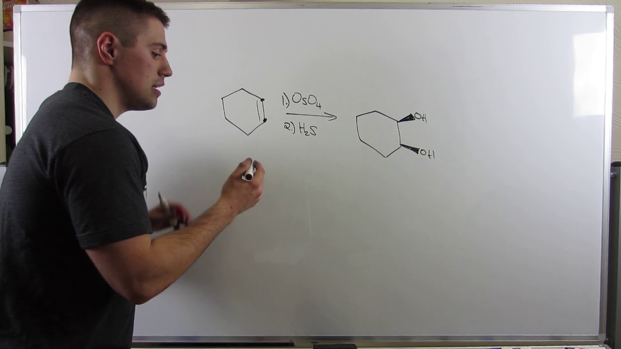 Forming Vicinal Diols with Osmium Tetroxide