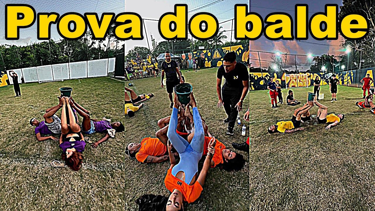 Veja quem ganhou a prova do balde